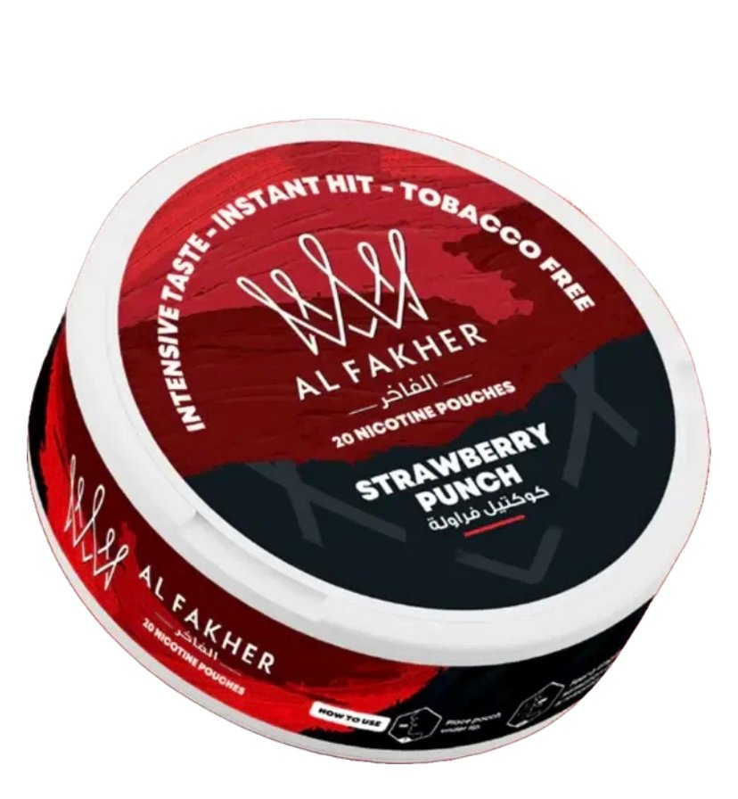 Nicotine Al Fakher - Strawberry Punch Nicotine Pouch