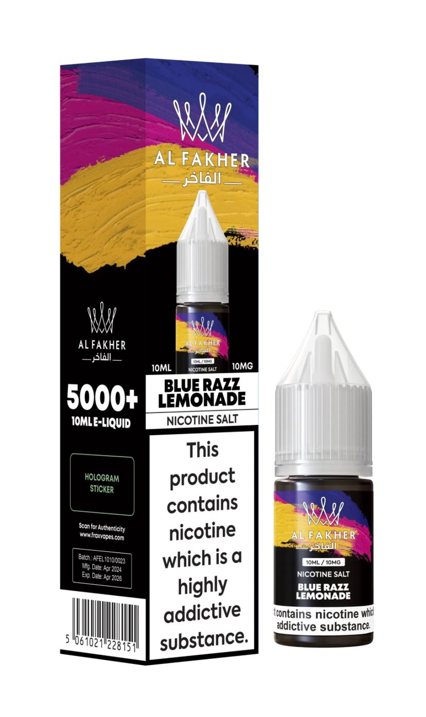 E-LIQUIDS E-LIQUIDS 10MG 10ML BLUE RAZZ LEMONADE