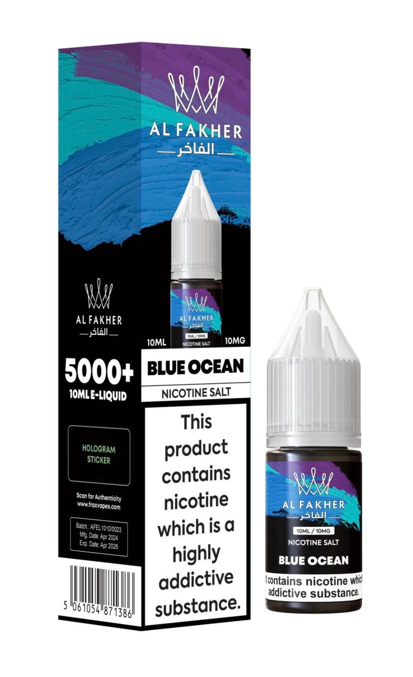 E-LIQUIDS E-LIQUIDS 10MG 10ML BLUE OCEAN