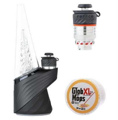 Puffco Puffco Peak Pro, XL Chamber, Glob Mops 300pc Coil Swabs Bundle